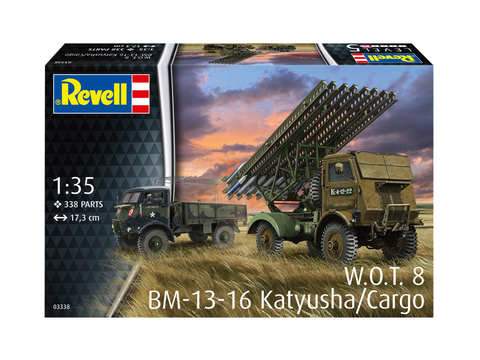 Revell BM-13-16 Fordson WOT8 1/35 plastikinis surinkimo rinkinys