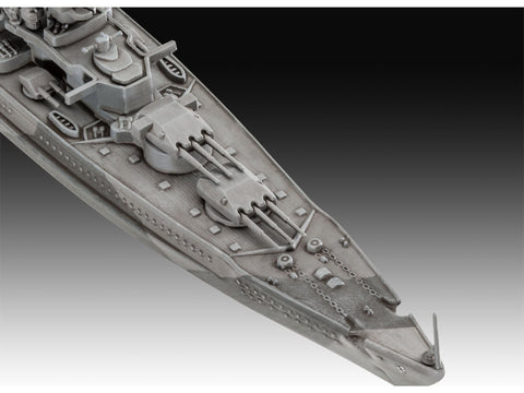 Revell Gneisenau karo laivo modelis 1:1200 dovanų rinkinys
