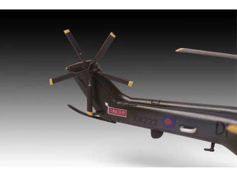 Revell Westland Puma HC.1 sraigtasparnio modelis 1/144, vaikams nuo 12