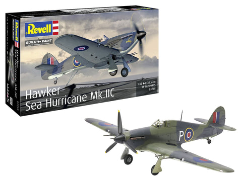 Revell Hawker Sea Hurricane Mk.IIC 1/32 plastikinis lėktuvo modelis surinkimui