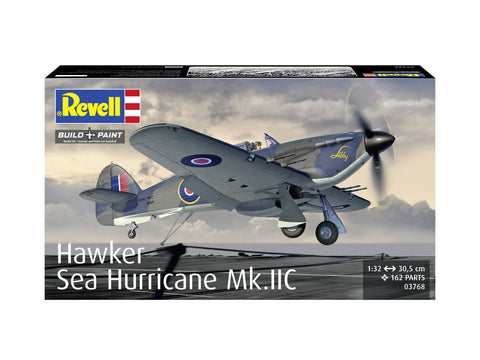 Revell Hawker Sea Hurricane Mk.IIC 1/32 plastikinis lėktuvo modelis surinkimui