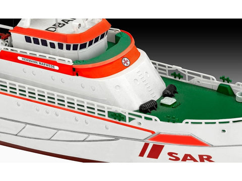Revell Hermann Marwede 1:200 jūrų gelbėjimo laivas – dovanų komplektas 65812