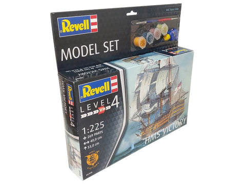 Revell HMS Victory laivo modelio dovanų rinkinys 1:225 su dažais ir klijais