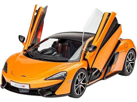 Revell McLaren 570S 1/24 dovanų rinkinys su dažais ir klijais