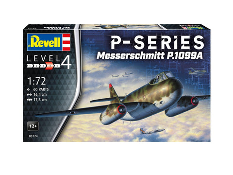 Revell Messerschmitt P.1099A P-Series 1/72 surenkamas modelis 03774