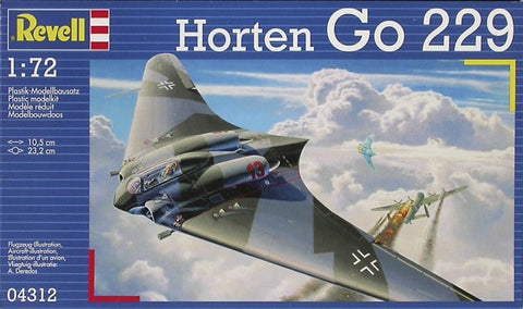 Revell Horten Go 229 1/72 plastikinis lėktuvo modelis 04312