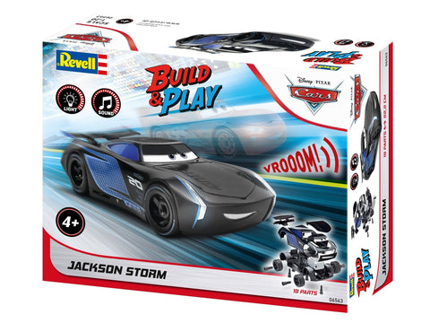 Revell Jackson Storm Disney Cars 1/20 – surenkamas, šviesos ir garsas