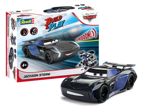Revell Jackson Storm Disney Cars 1/20 – surenkamas, šviesos ir garsas