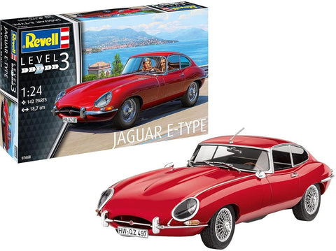 Revell Jaguar E-Type Coupé 1:24 plastikinis surinkimo rinkinys