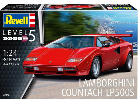 Revell Lamborghini Countach LP500S 1:24 plastikinis surinkimo rinkinys