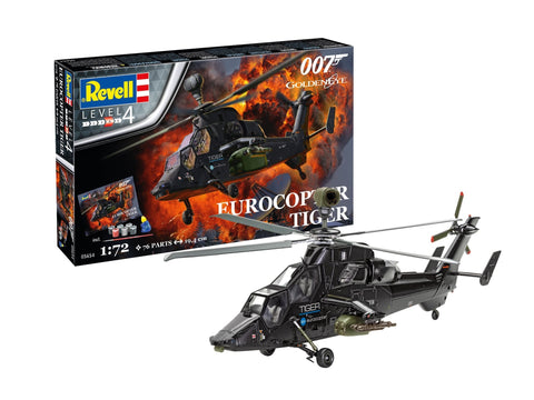 Revell 007 GoldenEye Eurocopter Tiger dovanų rinkinys 1/72 (05654)