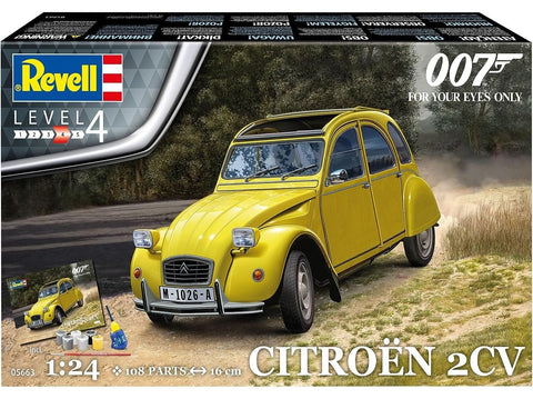 Revell James Bond 007 Citroën 2CV 1:24 dovanų rinkinys (05663)