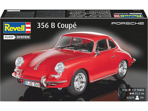 Revell Porsche 356 B Coupe modelis 1/16, surenkamas be klijų 07679