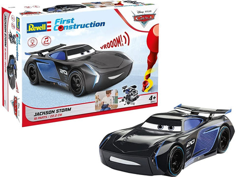 Revell Jackson Storm Disney Cars 1/20 – šviesos ir garsai, surenkamas auto