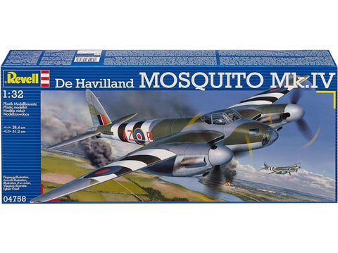 Revell De Havilland Mosquito Mk.IV 1/32 plastiko lėktuvo surinkimo rinkinys