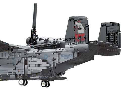 Bell Boeing V-22 Osprey konstruktorius su 3730 detalių, 18+
