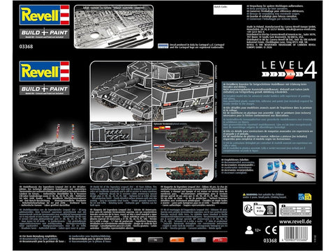 Revell Leopard 2A4 40-mečio specialus dekoras – 1/35 tanko modelis