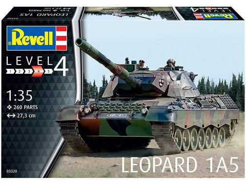 Revell Leopard 1A5 1/35 plastikinio tanko modelio rinkinys (03320)