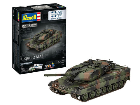 Revell Leopard 2A6MA2 1/35 dovanų rinkinys „70 metų Bundeswehr“