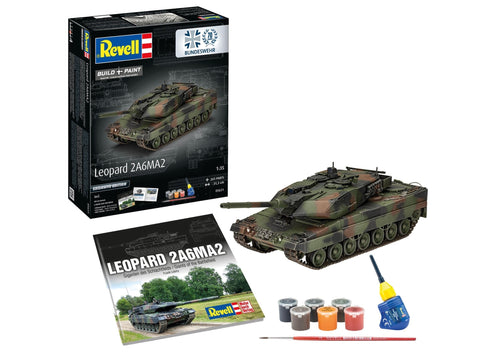 Revell Leopard 2A6MA2 1/35 dovanų rinkinys „70 metų Bundeswehr“