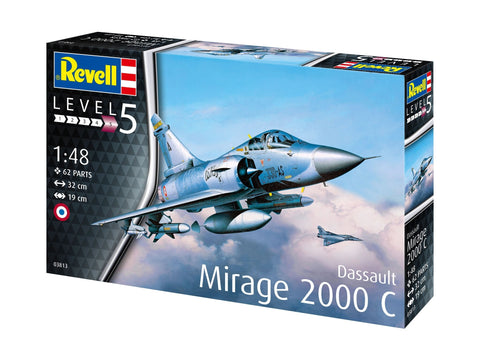 Revell Mirage 2000C 1/48 – plastikinis surenkamas lėktuvas