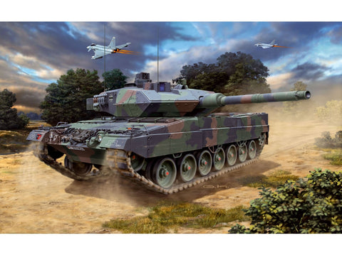 Revell Leopard 2A6/A6M tankas 1/72 – plastikinis surinkimo rinkinys