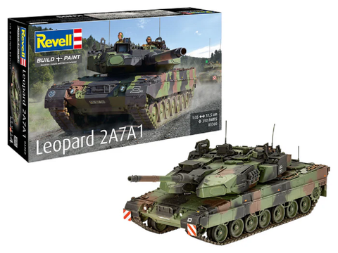 Revell Leopard 2A7A1 1/35 plastikinis tanko modelis