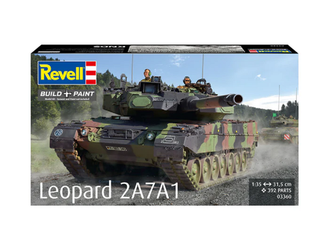 Revell Leopard 2A7A1 1/35 plastikinis tanko modelis
