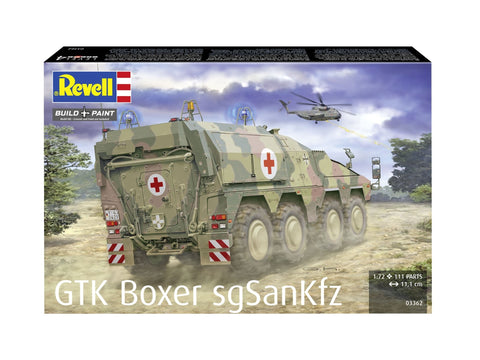 Revell GTK Boxer sanitarinis šarvuotis 1/72 plastikinis rinkinys 03362