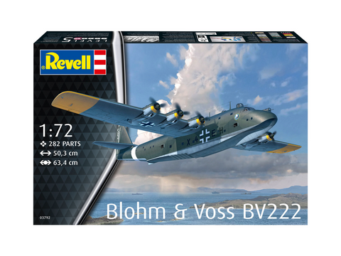 Revell Blohm & Voss BV 222 lėktuvo modelis 1/72 (03792)