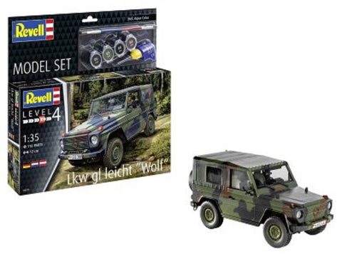 Revell Mercedes-Benz Wolf 1/35 surenkamas modelis dovanų rinkinys
