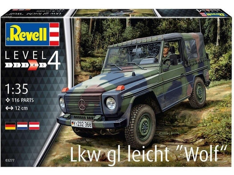 Revell Mercedes-Benz Wolf 1/35 surenkamas modelis dovanų rinkinys