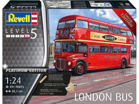 Revell London Bus riboto leidimo 1:24 plastikinis surenkamas modelis 07720