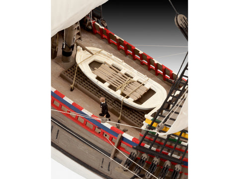 Revell Mayflower 400 m. jubiliejaus laivo modelis 1/83 dovanų rinkinys