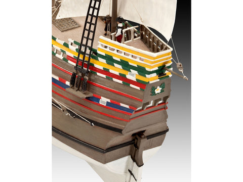Revell Mayflower 400 m. jubiliejaus laivo modelis 1/83 dovanų rinkinys