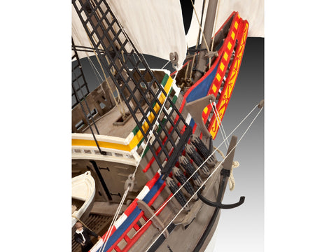 Revell Mayflower 400 m. jubiliejaus laivo modelis 1/83 dovanų rinkinys