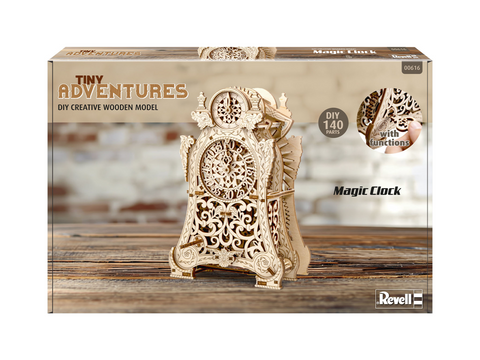 Revell medinis konstruktorius Magic Clock Tiny Adventures, 140 det.