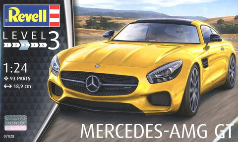 Revell Mercedes-AMG GT 1:24 surenkamas plastikinis modelis (07028)