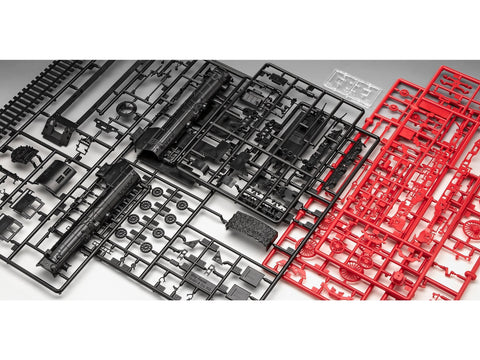 Revell BR 02 ekspresinis garvežys su tenderiu 1:87, surenkamas modelis