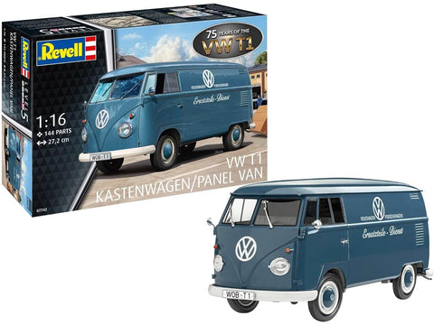 Revell Volkswagen T1 furgonas 1/16, jubiliejinis 75 m. plastikinis rinkinys