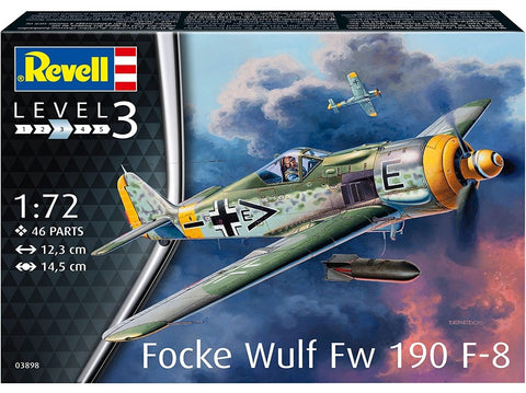 Revell Focke-Wulf Fw 190 F-8 1/72 plastikinis lėktuvo rinkinys
