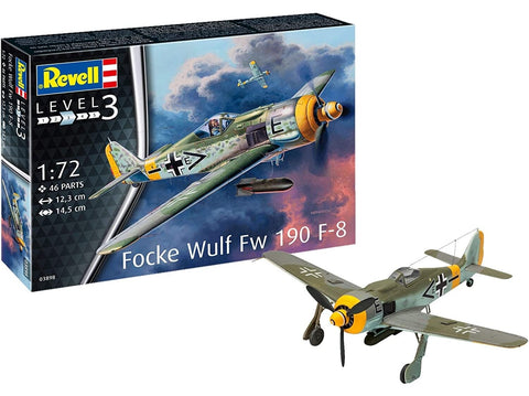 Revell Focke-Wulf Fw 190 F-8 1/72 plastikinis lėktuvo rinkinys