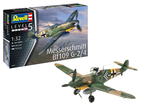 Revell Messerschmitt Bf 109 G-2/4 1:32 plastikinis surinkimo rinkinys (03829)