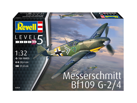 Revell Messerschmitt Bf 109 G-2/4 1:32 plastikinis surinkimo rinkinys (03829)