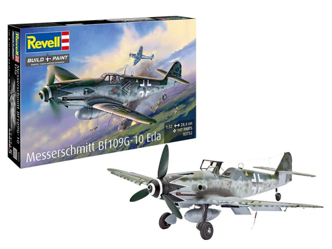 Revell Messerschmitt Bf109G-10 Erla 1/32 plastikinis modelis