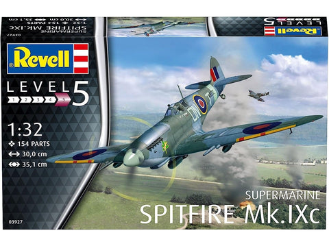 Revell Supermarine Spitfire Mk. IXc 1/32 surenkamas lėktuvo modelis