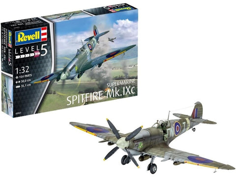 Revell Supermarine Spitfire Mk. IXc 1/32 surenkamas lėktuvo modelis