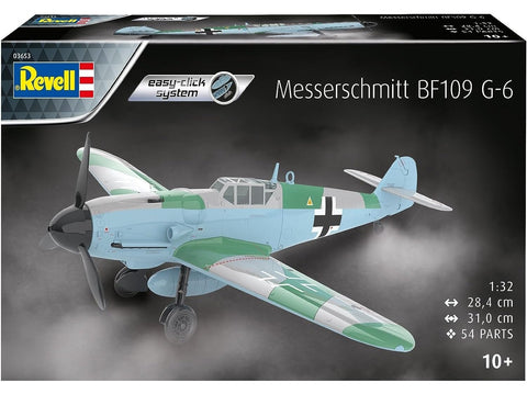 Revell Messerschmitt Bf 109 G-6 Easy-Click 1/32 – plastikinis rinkinys