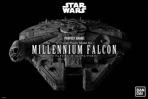 Star Wars Millennium Falcon Perfect Grade 1/72 Bandai 01206 plastikinis modelis