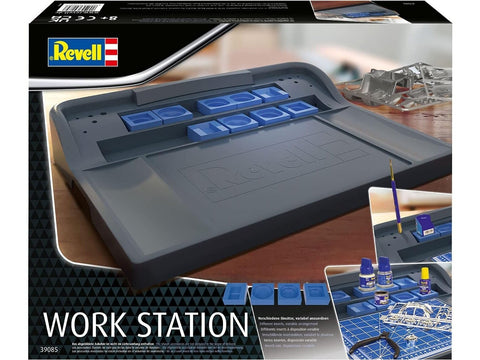 Revell darbo stotis – darbastalis modeliavimo įrankiams, A4 kilimėliui